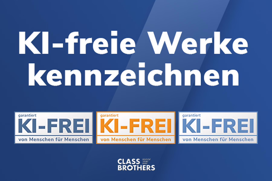 KI-frei Siegel Beitragsbild